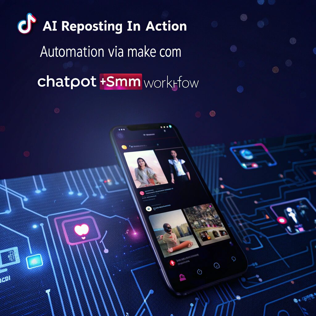 AI автоматизация репостов TikTok: реальный кейс интеграции с Facebook и Instagram