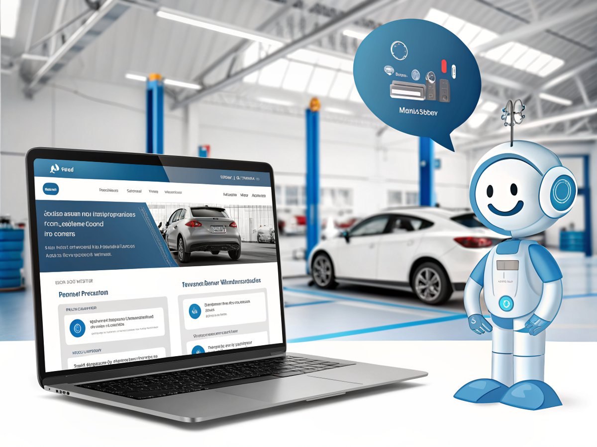 AI-чат-бот на сайте автосервиса — демо-лендинг autoservis.nl